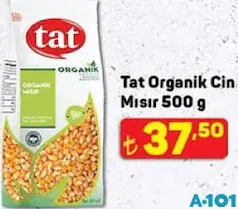 TAT ORGANİK CİN MISIR 500 G
